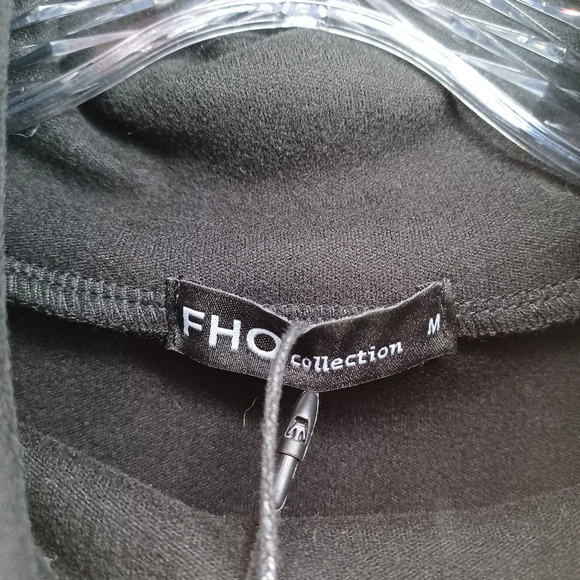 FHQ long sleeve turtle neck dress with slit on the side NWT - Picture 7 of 12